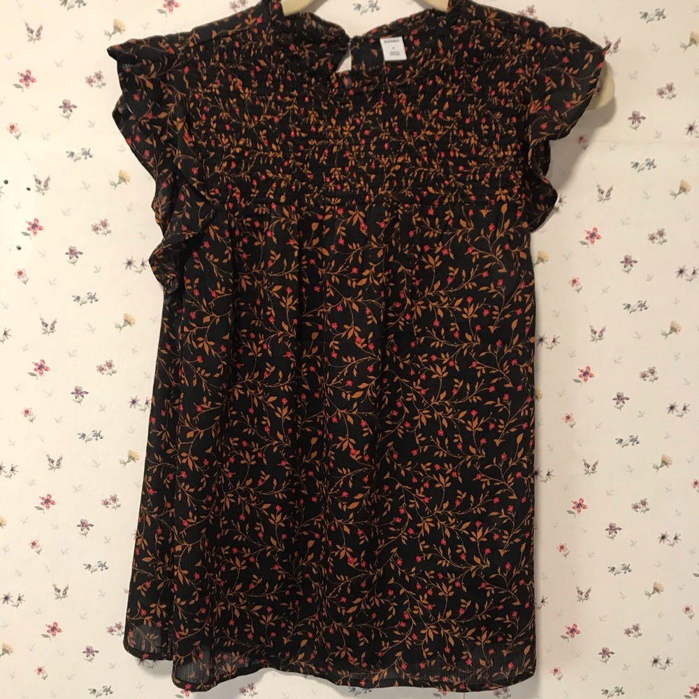 Old navy capped-sleeve top